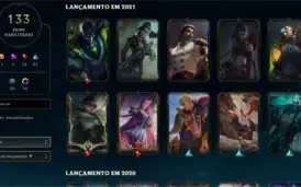 Conta com 133 Skins e 17k de EA (18 lendarias) (G4 mmr)
