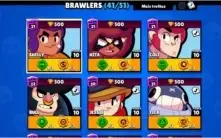 Conta braw stars 19 k de troféus, 27 skins, 41 brawlers