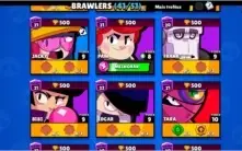 Conta braw stars 19 k de troféus, 27 skins, 41 brawlers