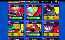 Conta braw stars 19 k de troféus, 27 skins, 41 brawlers