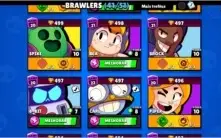 Conta braw stars 19 k de troféus, 27 skins, 41 brawlers