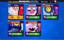 Conta braw stars 19 k de troféus, 27 skins, 41 brawlers