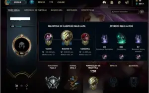 Conta prata 2 com 53 champs e 29 skins, 200k de master