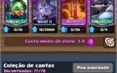 Clash Royale - XP 12 - 3178 Gemas - Arena 11 - Liga 1