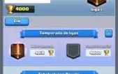 Clash Royale - XP 12 - 3178 Gemas - Arena 11 - Liga 1