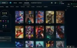 Conta Platina II - 308 Skins