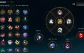 Conta LOL  - 847 Skin - LVL 501 - Todos os Campeões