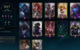 Conta LOL  - 847 Skin - LVL 501 - Todos os Campeões