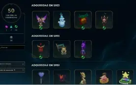 Conta LOL  - 847 Skin - LVL 501 - Todos os Campeões
