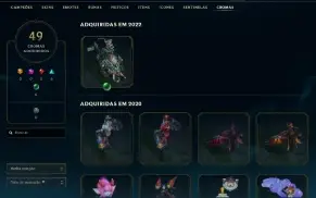 Conta LOL  - 847 Skin - LVL 501 - Todos os Campeões