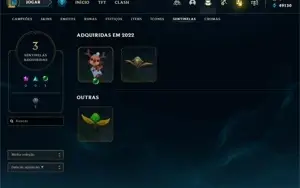 Conta FERRO 4 - Smurf LOL (league of legends) ELOMOON