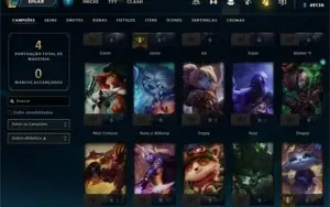 Conta FERRO 4 - Smurf LOL (league of legends) ELOMOON