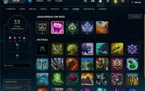 Conta FERRO 4 - Smurf LOL (league of legends) ELOMOON