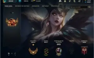 CONTA LEAGUE OF LEGENDS LEVEL 273 + 13K RP + 160 SKINS