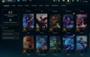 Conta League of Legends PROMOÇÃO