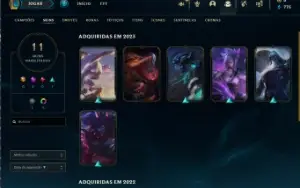 Conta League of Legends PROMOÇÃO