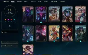 Conta League of Legends Prata 4 Full Acesso