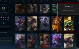 Conta League of Legends Full Acesso Rammus Rei e Riot Singed