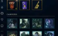 Conta League of Legends Full Acesso Rammus Rei e Riot Singed