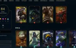 Conta League of Legends Full Acesso Rammus Rei e Riot Singed