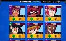 Conta Brawl Stars 29k Troféus Quase Full