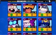 Conta Brawl Stars 29k Troféus Quase Full