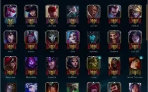 Conta lol d5 82 champs 66 skins , borda diamante