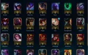 Conta lol d5 82 champs 66 skins , borda diamante