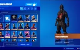 FORTNITE CAVALEIRO NEGRO + SALVE O MUNDO ANTIGO