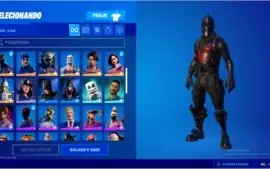 FORTNITE CAVALEIRO NEGRO + SALVE O MUNDO ANTIGO