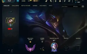 Conta lol mestre sem email verificado