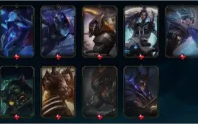 CONTA LOL LV 400 // 140 SKINS