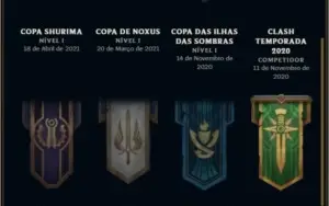 CONTA LOL LV 400 // 140 SKINS