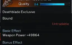 Conta Lost Ark - Main Deathblade