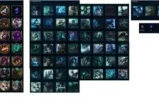 CONTA LEAGUE OF LEGENDS DIAMANTE C/107 SKINS