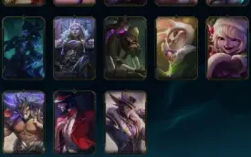 Conta com skin Ahri Lenda Imortalizada com Assinatura 60K RP