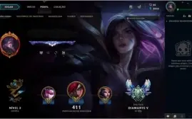 Conta LoL Diamante SOLO e FLEX
