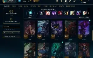 Prata 4 com 40 Champs e 15 Skins