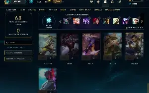 Prata 4 com 40 Champs e 15 Skins