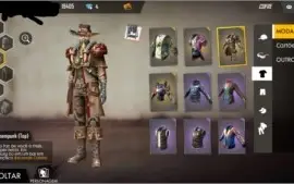 CONTA DE FREE FIRE  LVL 55+SKINS