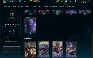 Esmeralda 4 com 45 Champs e 13 Skins +3 Fragmentos