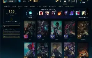 Esmeralda 4 com 45 Champs e 13 Skins +3 Fragmentos