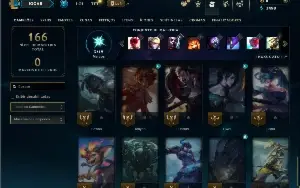 Esmeralda 4 com 45 Champs e 13 Skins +3 Fragmentos