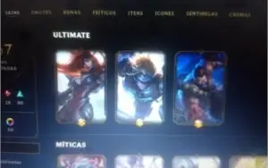 Conta lol lvl527