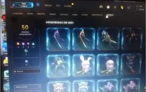 Conta lol lvl527