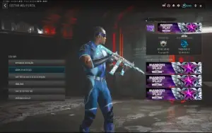 Conta cod warzone irisdescente, mais de 30 pack comprado