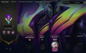 Conta Lol 269 Skins, Full Acesso.