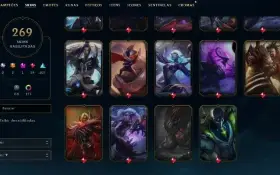 Conta Lol 269 Skins, Full Acesso.