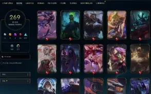 Conta Lol 269 Skins, Full Acesso.