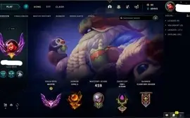 CONTA MESTRE LOL 169 SKINS + VALORANT + TFT